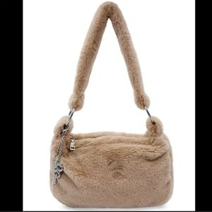 Gilda Paris Fur Shoulder Bag $130 MSRP